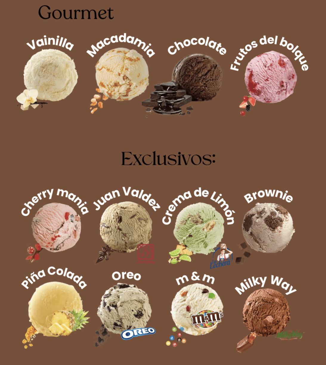Sabores Vitrina